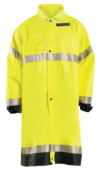 Premium Breathable Rain Jacket, Calf Length - Image 1