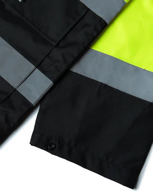 BLACK BOTTOM RAIN JACKET - Type R Class 3