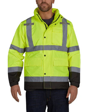 BLACK BOTTOM RAIN JACKET - Type R Class 3