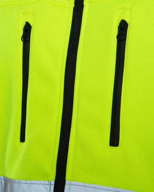 BLACK BOTTOM FULL ZIP SOFTSHELL - Type R Class 3