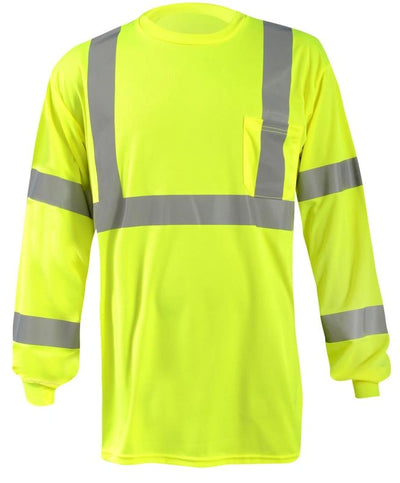 Long Sleeve Wicking Birdseye X-Back T-Shirt - Image 2