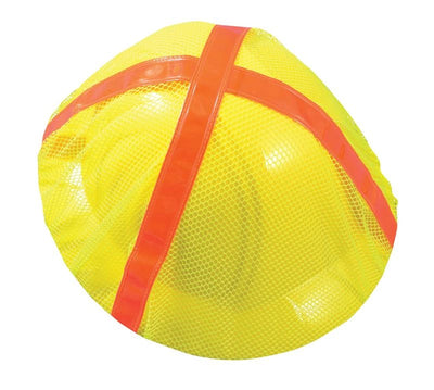 High Visibility Hard Hat Cover, Full Brim, Individual - Image 2