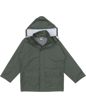 HUNTER GREEN RAIN JACKET - Non-ANSI