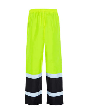 BLACK BOTTOM LINED RAIN PANTS - Class E