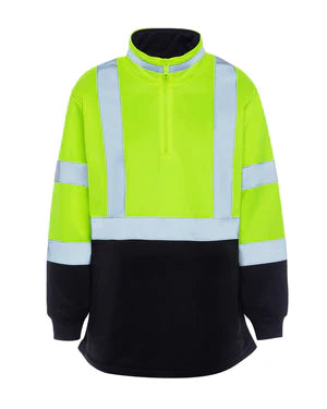 WOMEN'S BLACK BOTTOM QUARTER-ZIP PULLOVER SOFTSHELL - Type R Class 2