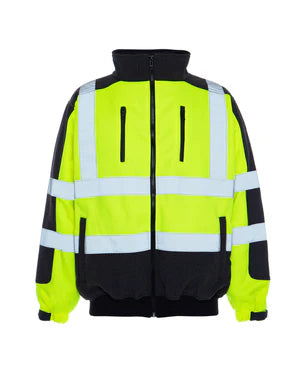 WARM UP GREY BOTTOM FULL ZIP SOFTSHELL JACKET - Type R Class 3