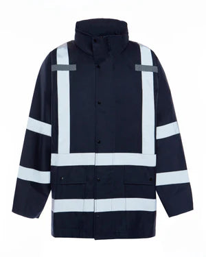 NAVY RAIN JACKET - Non-ANSI