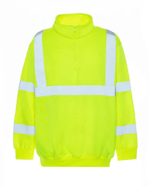 QUARTER ZIP PULLOVER SWEATSHIRT - Type R Class 3 - Image 1