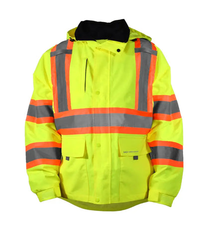 TWO-TONE X-BACK RIPSTOP RAIN JACKET - Type R Class 3 - Image 3