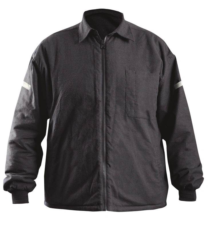 3-In-1 Safety Performance Workwear Black Bottom Ripstop Parka