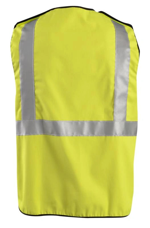 Flame Resistant Single Stripe 5-Pt Breakaway Solid Vest