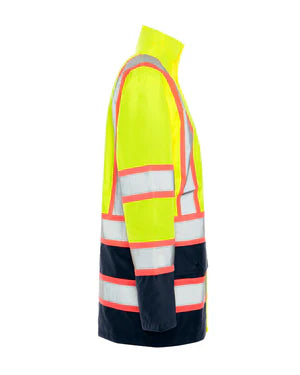 WOMEN'S TWO-TONE NAVY BOTTOM RAIN JACKET - Type R Class 2