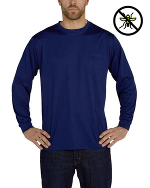 PERIMETER™ INSECT GUARD HI-VIZ LONG SLEEVE T-SHIRT - Non-Ansi
