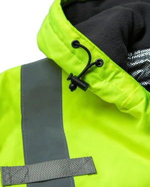 WARM UP™ GREY BOTTOM BOMBER JACKET - Type R Class 3 - Image 5