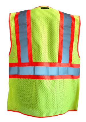 ORR Safety C2 Lime Yellow FR Flame Resistant Welders Vest Hi