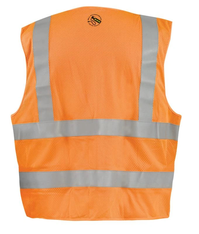 Mesh Self-Extinguishing Breakaway Vest W/Quick Release Zipper
