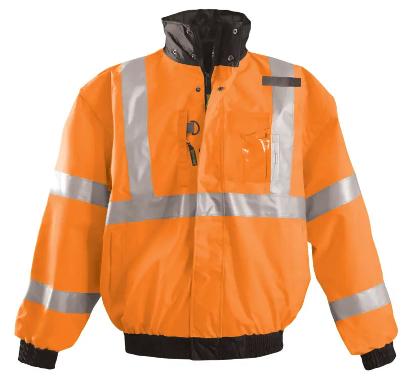 OccuNomix | Engineered Tough Safety Gear - 4-In-1 Fleece Bomber Jacket OccuNomix | Engineered Tough Safety Gear - 4-In-1 Fleece Bomber Jacket