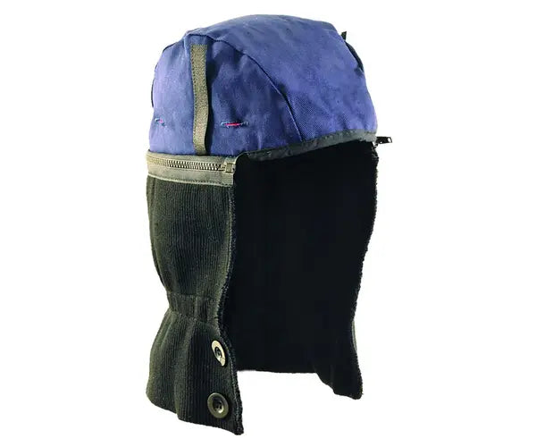 Premium Shoulder-Length Two-Way Fleece Lined Cotton Twill