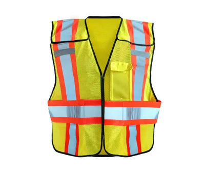 Mesh Two-Tone Expandable 5-Pt. Breakaway Vest - Image 1