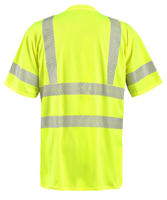 Short Sleeve Ocx™ Patented Segmented Tape T-Shirt W/Pocket