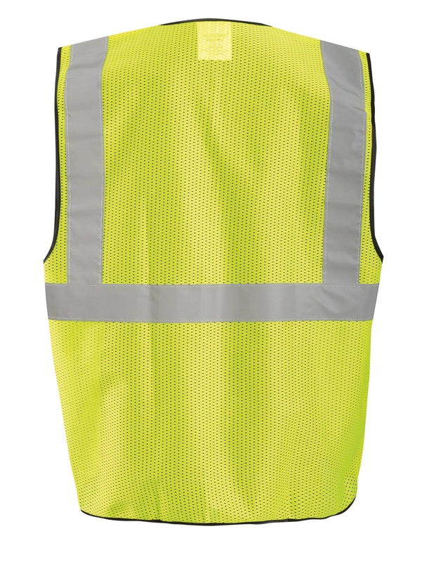 Mesh Surveyor Vest W/Zipper