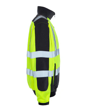 WARM UP™ GREY BOTTOM FULL ZIP SOFTSHELL JACKET - Type R Class 3