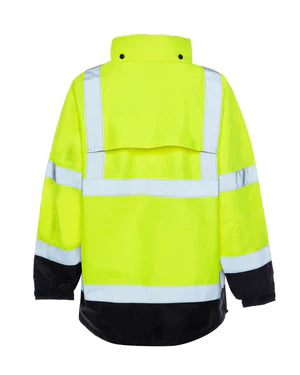 BLACK BOTTOM RAIN JACKET - Type R Class 3