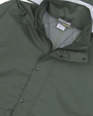 HUNTER GREEN RAIN JACKET - Non-ANSI