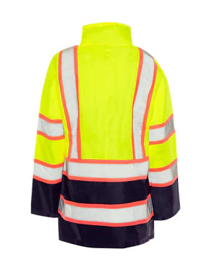 WOMEN'S TWO-TONE NAVY BOTTOM RAIN JACKET - Type R Class 2 - Image 2