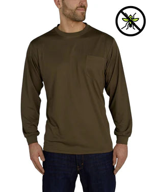 PERIMETER™ INSECT GUARD HI-VIZ LONG SLEEVE T-SHIRT - Non-Ansi