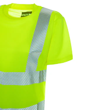 WOMEN'S BIRDSEYE KNIT SEGMENTED TAPE T-SHIRT - Type R Class 2