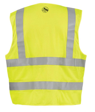 Mesh Self-Extinguishing Breakaway Vest W/Quick Release Zipper - Image 2