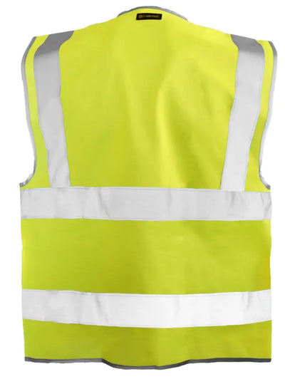 Solid Dual Stripe Vest W/Zipper - Image 2