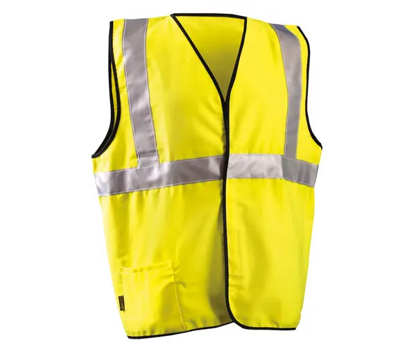 Flame Resistant Single Stripe Solid Vest