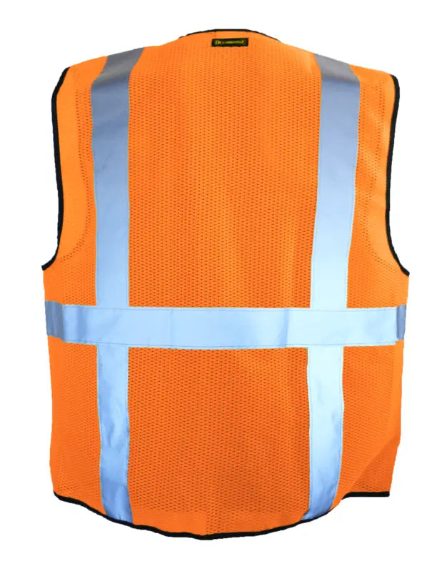 Mesh Surveyor Vest W/Zipper