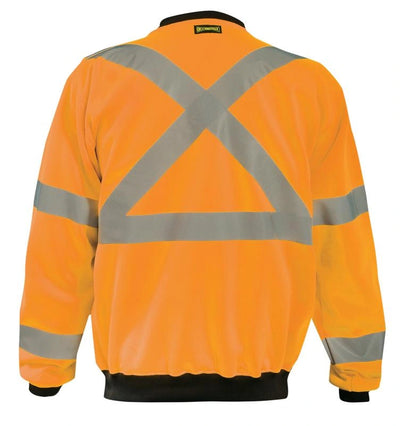 9 oz Crew Neck X-Back Sweatshirt - Image 3