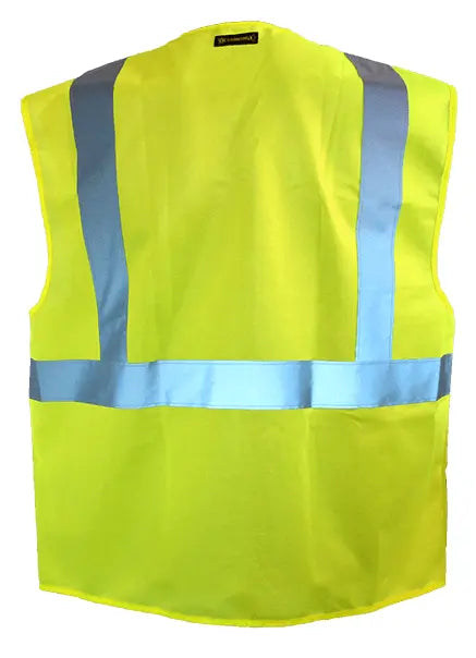 Solid Standard Vest W/Zipper