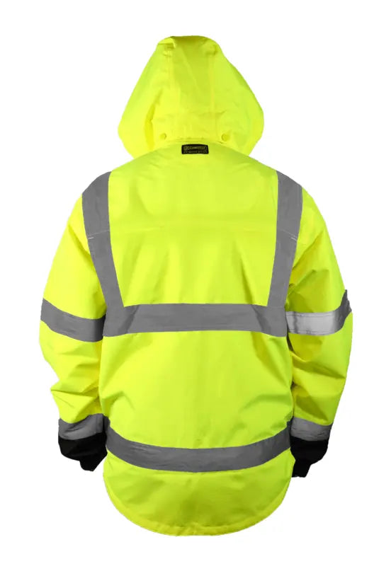 Black Bottom Ripstop Rain Jacket