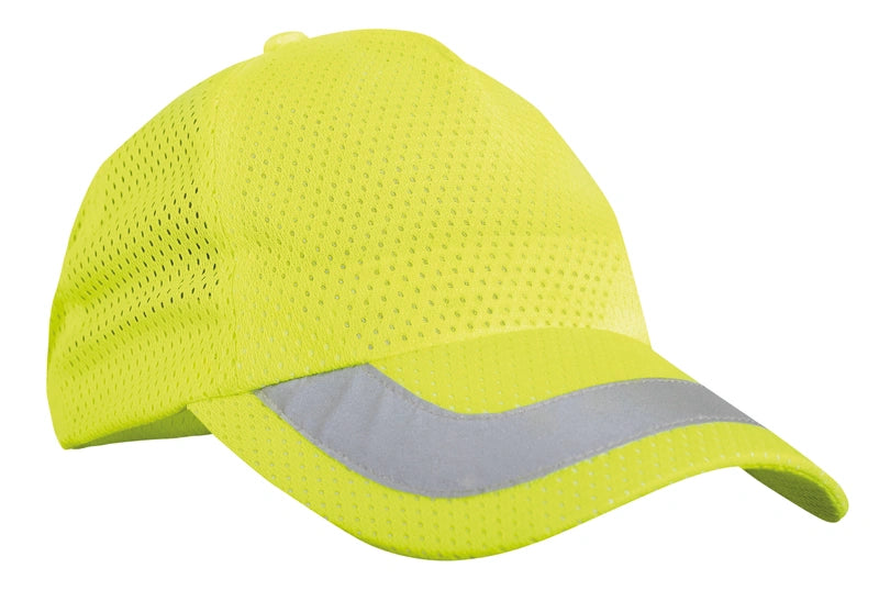 HIGH VISIBILITY BALL CAP W/REFLECTIVE