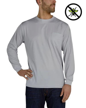 PERIMETER™ INSECT GUARD HI-VIZ LONG SLEEVE T-SHIRT - Non-Ansi - Image 5