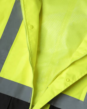 BLACK BOTTOM RAIN JACKET - Type R Class 3
