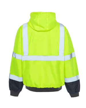 WARM UP™ GREY BOTTOM BOMBER JACKET - Type R Class 3 - Image 2