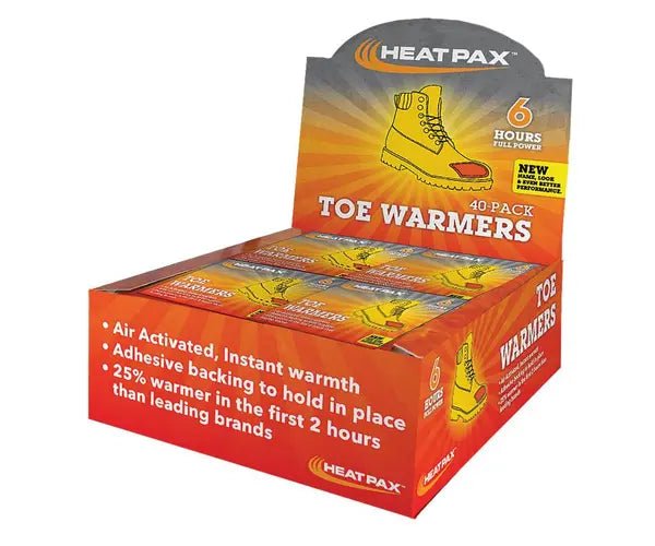 Heat Pax® Toe Warmer 40 Pair Display
