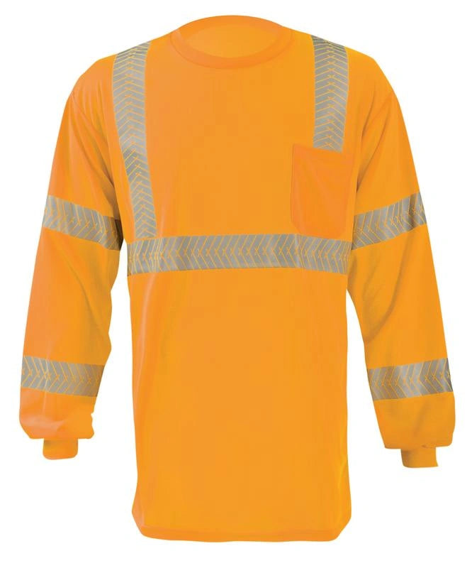 Long Sleeve Ocx™ Patented Segmented Tape T-Shirt W-Pocket