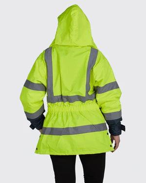 WOMEN'S NAVY BOTTOM PARKA JACKET - Type R Class 2