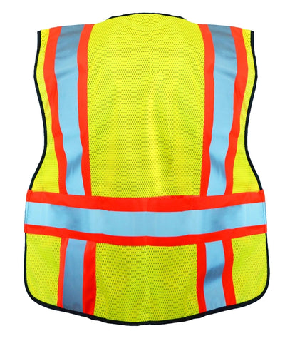 Mesh Two-Tone Expandable 5-Pt. Breakaway Vest - Image 2