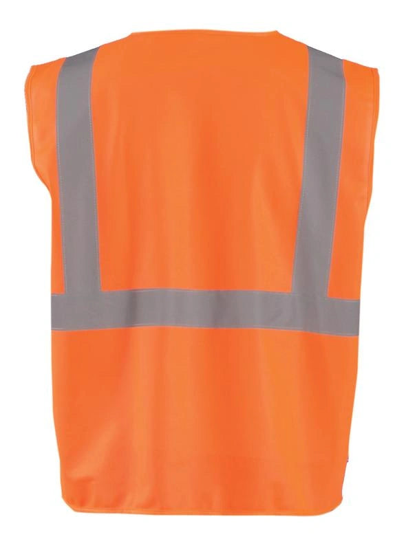 Solid Self-Extinguishing Vest W/Quick Release Zipper