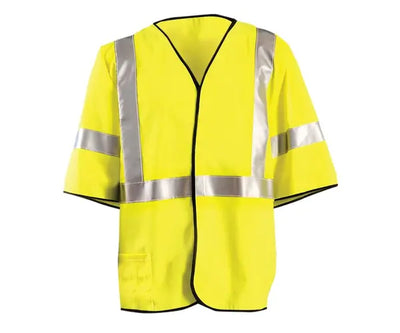 FLAME RESISTANT COTTON SOLID SINGLE STRIPE VEST - Type R Class 3 - Image 1