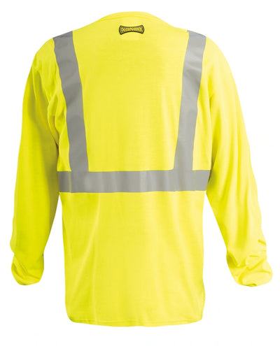 Flame Resistant Dual Certified Long Sleeve T-Shirt w/Pocket - Image 2