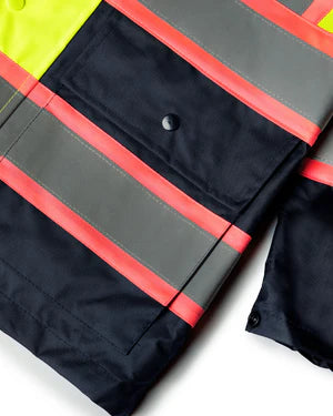 WOMEN'S TWO-TONE NAVY BOTTOM RAIN JACKET - Type R Class 2 - Image 7